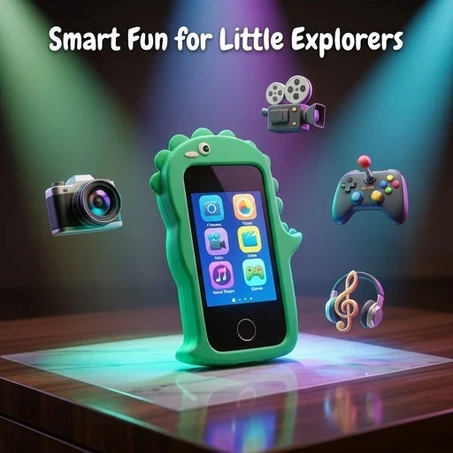Kids Dinosaur Smart Touch Phone – Educational Camera & Learning Toy for Kids