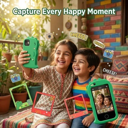 Kids Dinosaur Smart Touch Phone – Educational Camera & Learning Toy for Kids