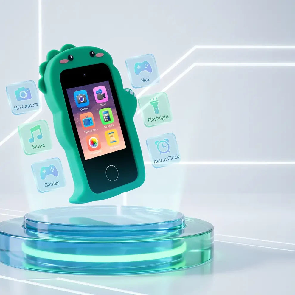 Kids Dinosaur Smart Touch Phone – Educational Camera & Learning Toy for Kids