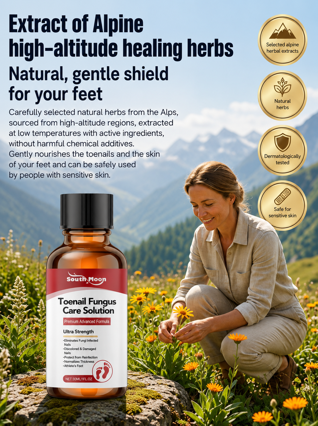【Painless Nail Replacement】Herbal mild liquid to repair fungal nails