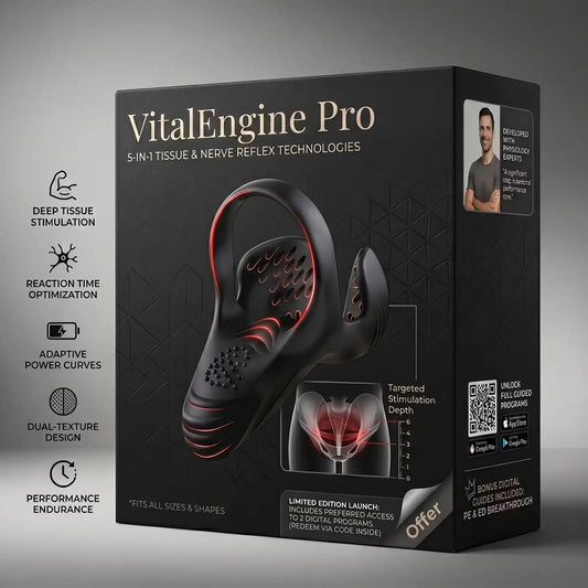 VitalEngine Pro-The #1 5-in-1 at-home trainer that reverses ED & PE with advanced precision