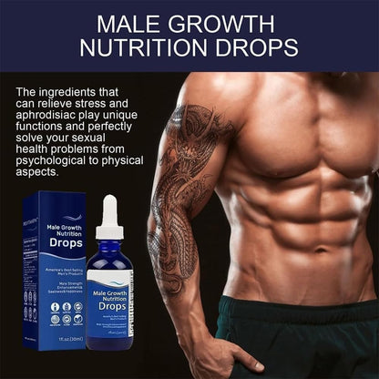 Revitahepa Male Growth Nutrition Drops, Nexusbio Complex Men's Drops, Revitahepa Drops for Men.