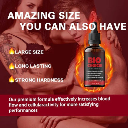 Bio Pro Choice Vitality Oil - Enhance Male Fitness & Energy