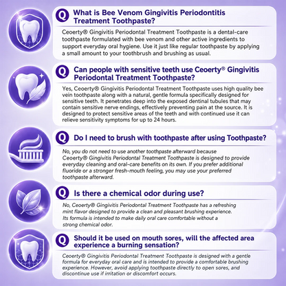 Ceoerty® Gingivitis Periodontal Treatment Toothpaste