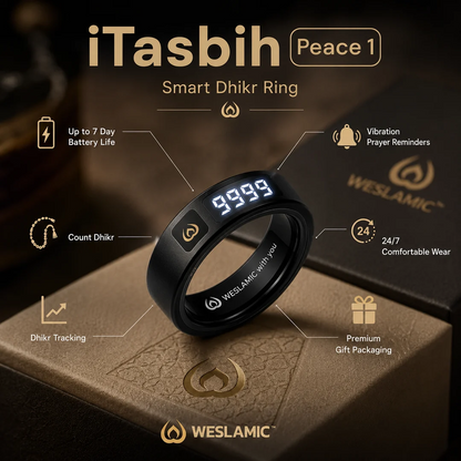 Weslamic iTasbih - Peace 1 (Newly launched vibration alert function)