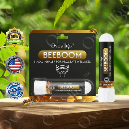Last Day Of Discount 🔥 Oveallgo – BEEBOOM Nasal Inhaler for Prostate Wellness (Original)
