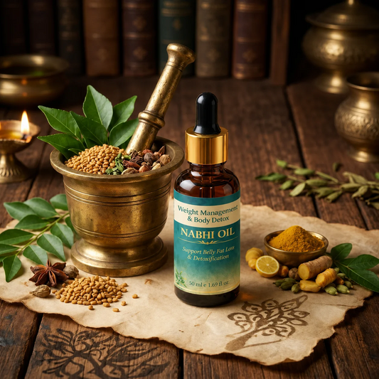 🎁EK K SAATH 1 MUFT LIMITED TIME OFFER🔥Weight Management and Body Detox Nabhi Oil (50ML + 50ML)