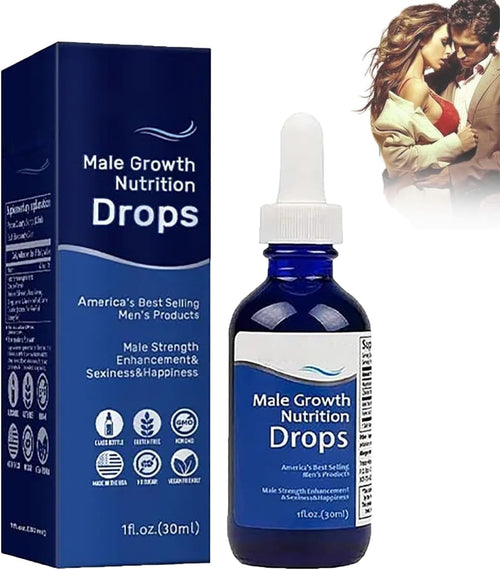 Revitahepa Male Growth Nutrition Drops, Nexusbio Complex Men's Drops, Revitahepa Drops for Men.