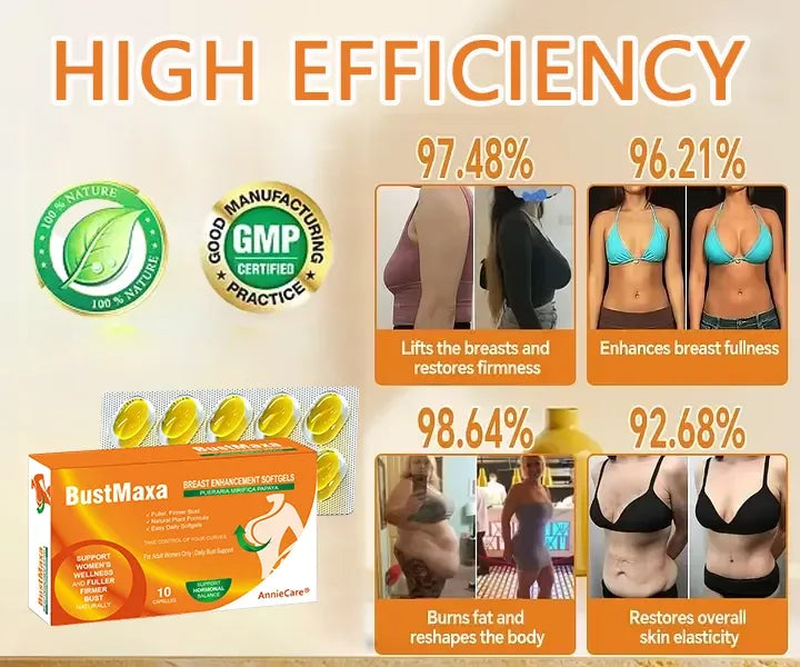 AnnieCare® Pueraria Mirifica Papaya Breast Enhancement Capsules 📈（𝑭𝒖𝒍𝒍𝒆𝒓 𝑩𝒓𝒆𝒂𝒔𝒕𝒔 - 𝑩𝒐𝒐𝒔𝒕𝒔 𝑭𝒂𝒕 𝑴𝒆𝒕𝒂𝒃𝒐𝒍𝒊𝒔𝒎 - 𝑹𝒆𝒔𝒕𝒐𝒓𝒆𝒔 𝑺𝒌𝒊𝒏 𝑬𝒍𝒂𝒔𝒕𝒊𝒄𝒊𝒕𝒚）