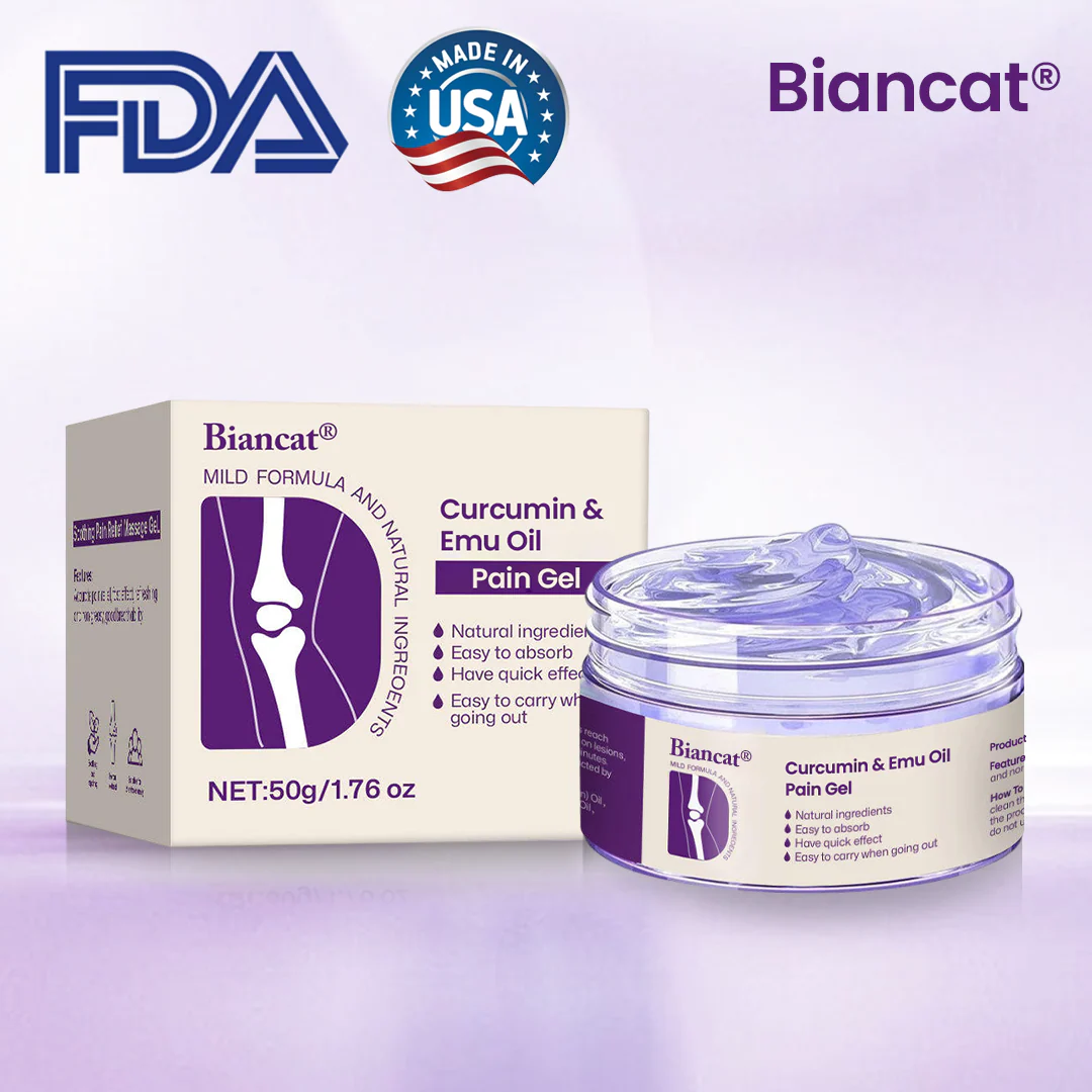 Analgesic Gel with Curcumin & Emu Oil